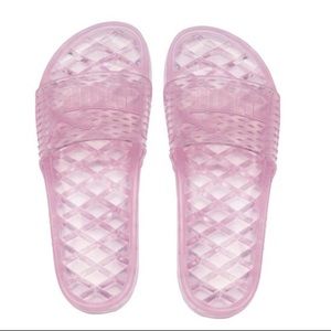 Fenty x Puma Pink Jelly slides Sz 13 *Authentic*